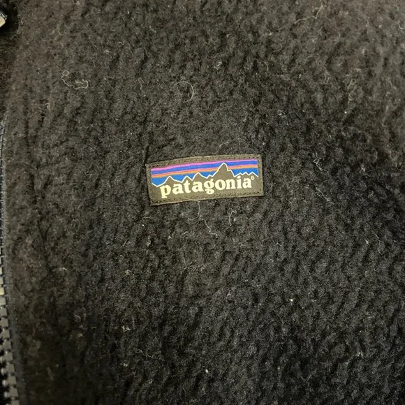 Patagonia Navy Blue Fleece Jacket - Picture 2 of 3